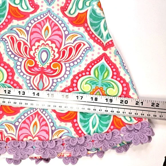 2 Vtg Girls Sz 4 Summer Dresses Children's‎ Place & Counting Daisies Boho Floral - Picture 15 of 15